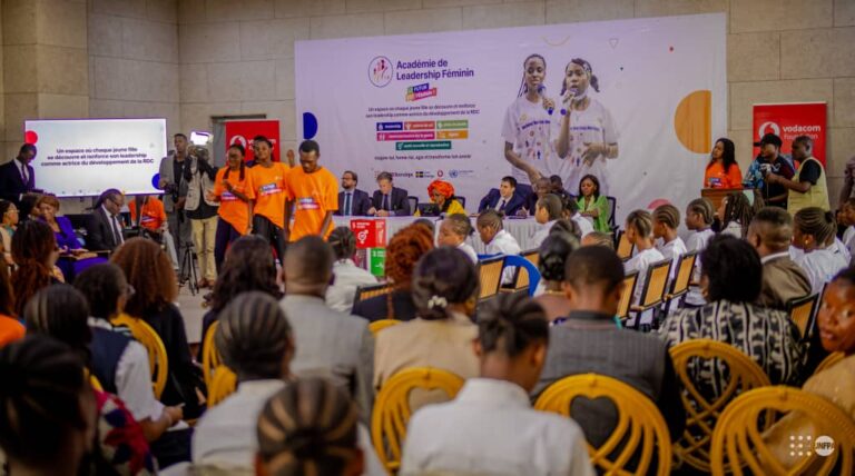 En partenariat avec la Fondation VODACOM : L’UNFPA lance l’Académie de Leadership Féminin pour l’autonomisation de la jeune congolaise