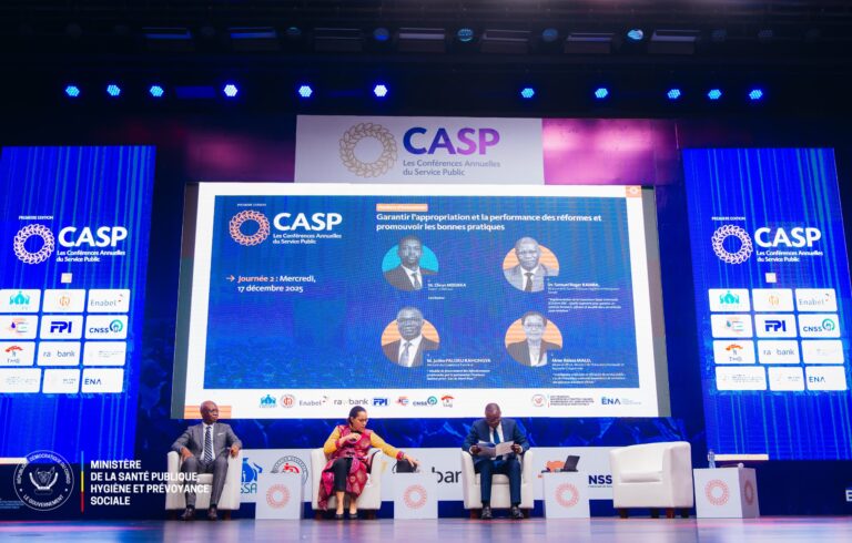Conférence annuelle du Service public : Le ministre de la Santé présente les avancées de la CSU en Rdc