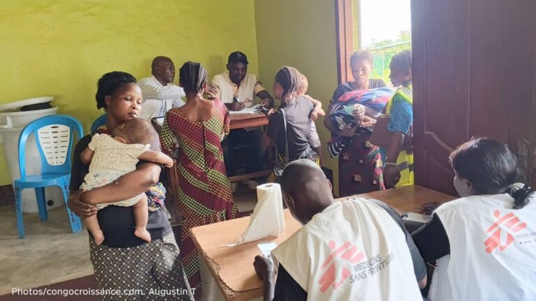 Tshopo : MSF assiste trois catégories de déplacés au site de Kongakonga, des conditions de vie toujours alarmantes