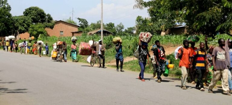 Rdc: Plus de 100 000 réfugiés accueillis au Burundi en près d’un mois