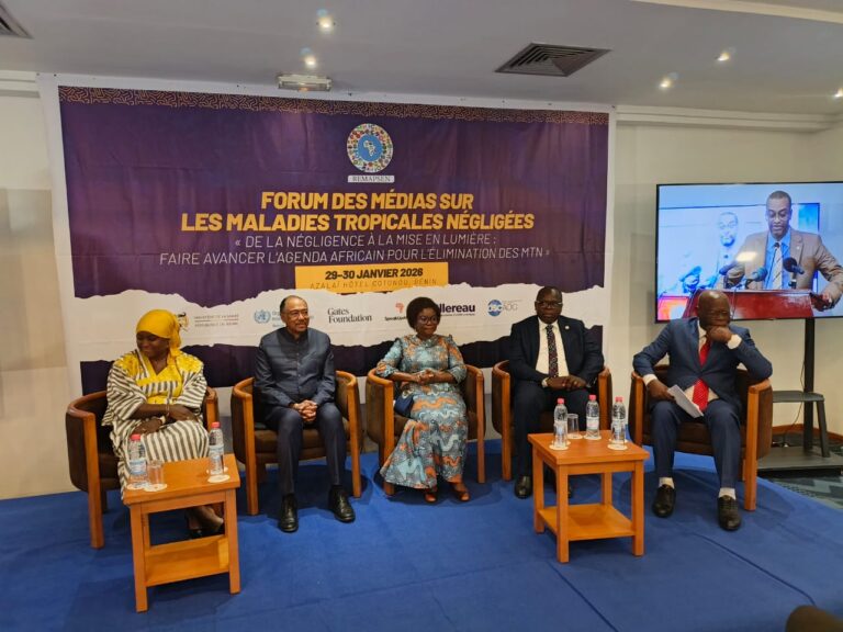 Cotonou abrite le 4ᵉ Forum des médias sur les maladies tropicales négligées (MTN)