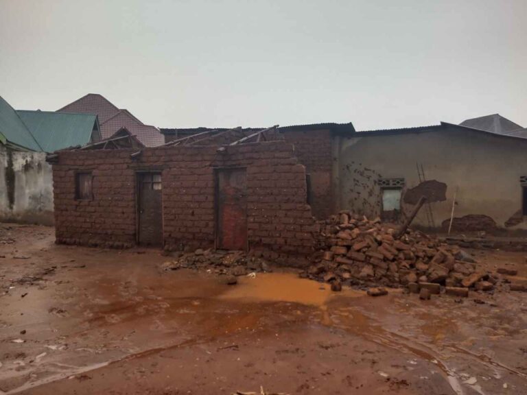 Encore des pluies et vents violents : Kamanyola au Sud-Kivu face aux conséquences d’un écosystème fragilisé