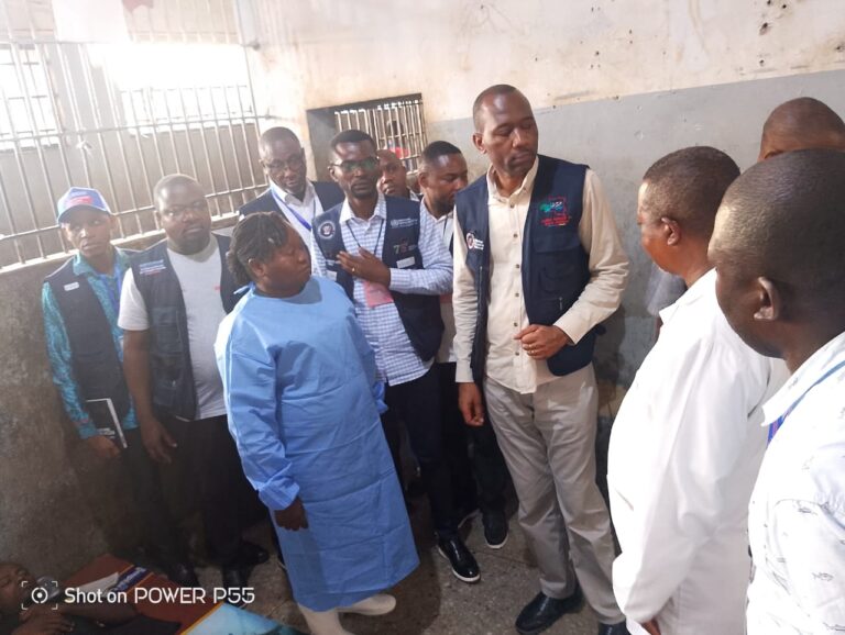 Choléra à la Prison Centrale de Makala : mission d’évaluation et appui stratégique du Gouvernement sous la conduite du DG de l’INSP