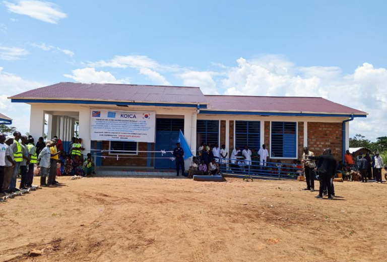 Grâce à la KOICA et l’UNICEF: le territoire de Nyunzu bénéficie de 7 centres de santé