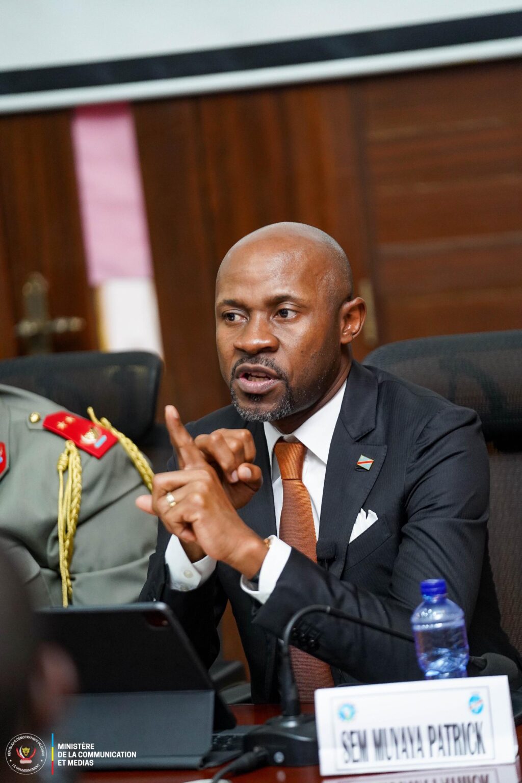 Conflits contemporains : Patrick Muyaya insiste sur la puissance de l’information »