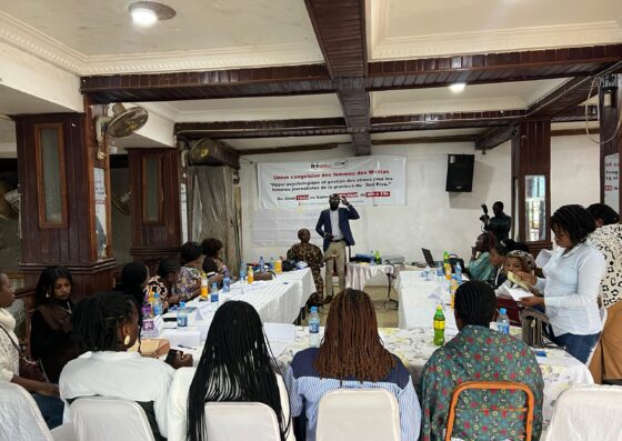 Bukavu : des femmes des médias formées à la gestion du stress dans un contexte sécuritaire tendu