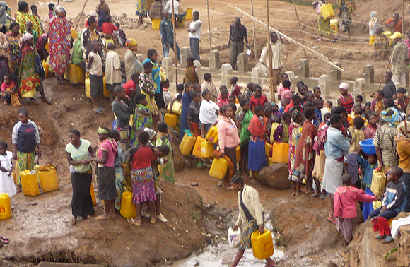 Bukavu : la pénurie d’eau potable handicape le respect des mesures barrières contre Ebola