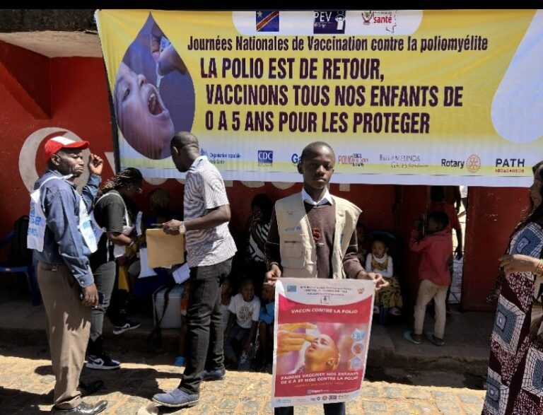 Sud-Kivu : la vaccination rougeole-rubéole-polio reportée au 10 août