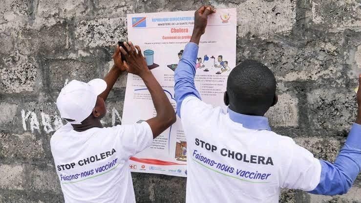 Sud-Kivu : 449 cas suspects de choléra enregistrés en une semaine