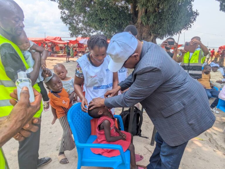 Tshopo : 43 067 enfants ciblés à Isangi pour la campagne intégrée de vaccination contre la poliomyélite
