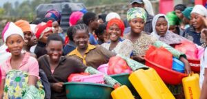 Kalehe : TERCO distribue des kits d’hygiène aux femmes et filles déplacées et victimes de VBG à Ihusi